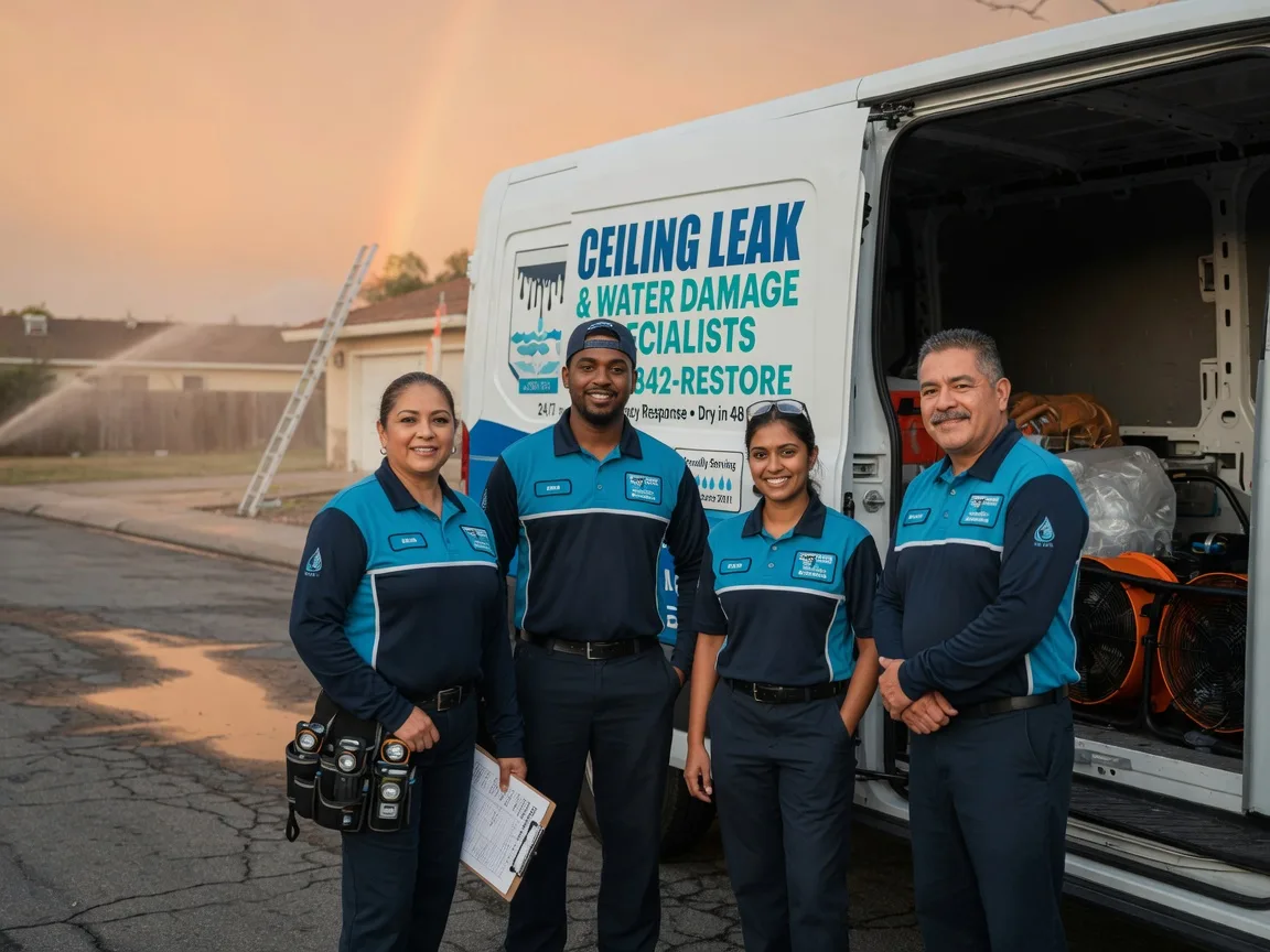 Ceiling Leak Cleanup company in Mallory, WV